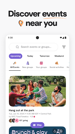 Meetup screenshot 2