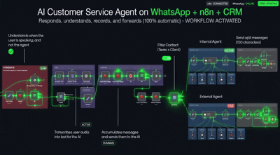 AI WhatsApp Agent preview